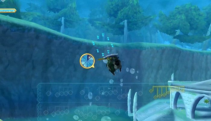 《薩爾達傳說 禦天之劍 HD》歌蚪音符分佈位置