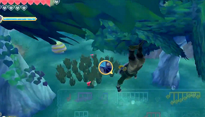 《薩爾達傳說 禦天之劍 HD》歌蚪音符分佈位置