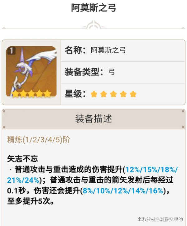 《原神》宵宮武器選擇對比排名 《原神》宵宮武器選擇對比排名