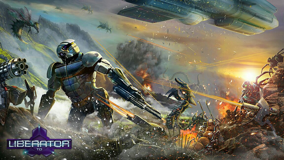 “綠光遺老”《解放者塔防》宣布參展科隆遊戲展