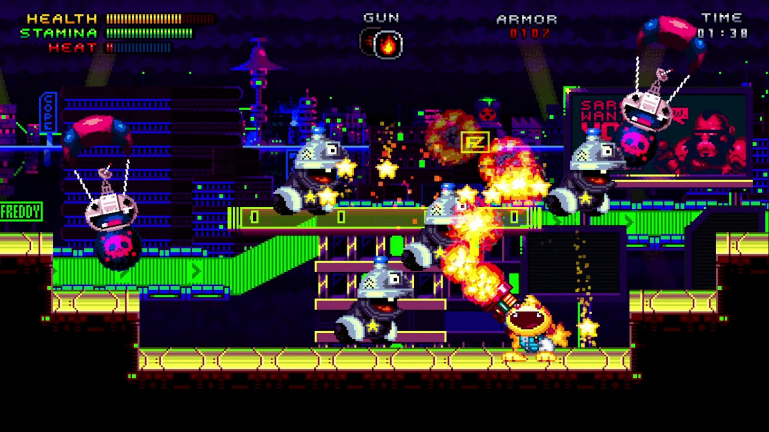 橫軸射擊遊戲《Spectacular Sparky》面向PC/NS公布 橫軸射擊遊戲《Spectacular Sparky》面向PC/NS公布