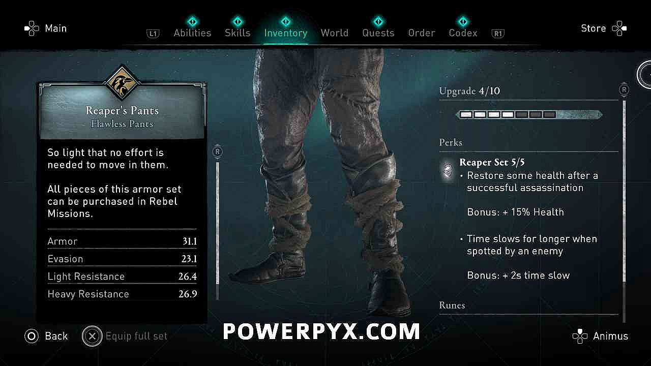 《刺客教條 維京紀元》死神護甲套裝獲取方式