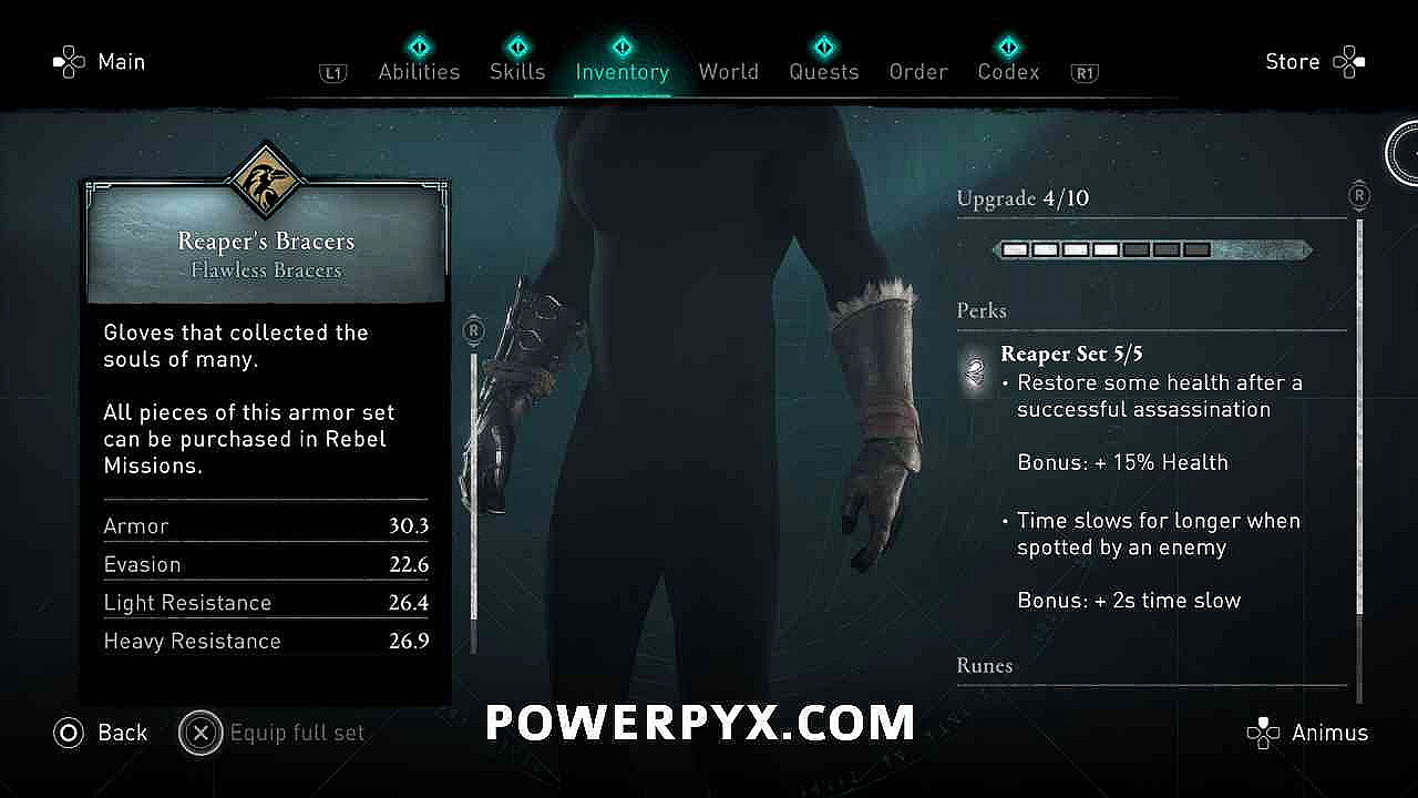 《刺客教條 維京紀元》死神護甲套裝獲取方式