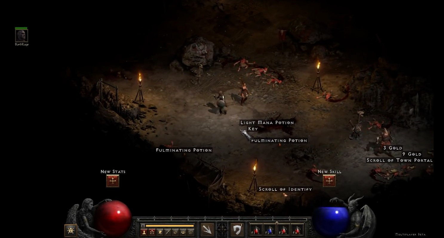 《暗黑破壞神2:重製版》雙職業10分鐘實機展示 《暗黑破壞神2:重製版》雙職業10分鐘實機展示