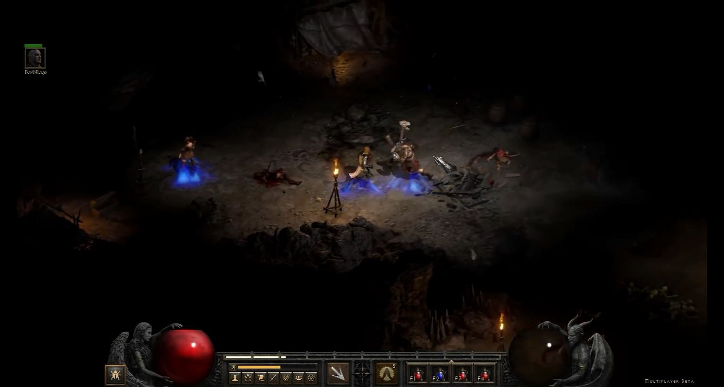 《暗黑破壞神2:重製版》雙職業10分鐘實機展示 《暗黑破壞神2:重製版》雙職業10分鐘實機展示