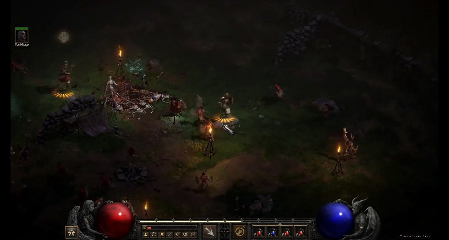 《暗黑破壞神2:重製版》雙職業10分鐘實機展示 《暗黑破壞神2:重製版》雙職業10分鐘實機展示