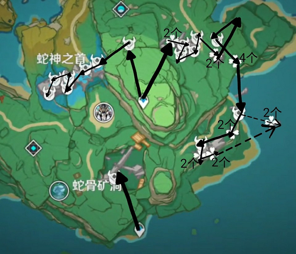 《原神》晶化骨髓高效採集路線推薦 《原神》晶化骨髓高效採集路線推薦