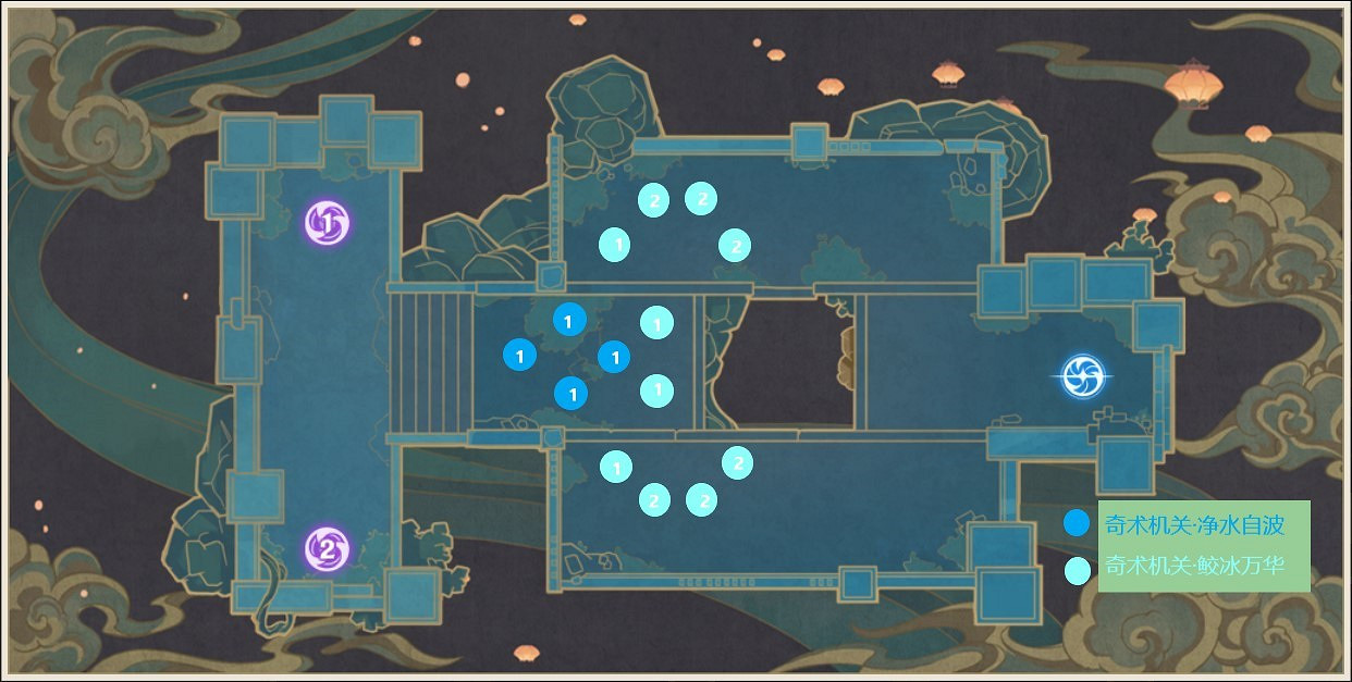 《原神》機關棋譚靈妙之局地圖二打法推薦