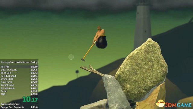 《掘地求升》速通紀錄刷新 用時2分47秒光頭上天