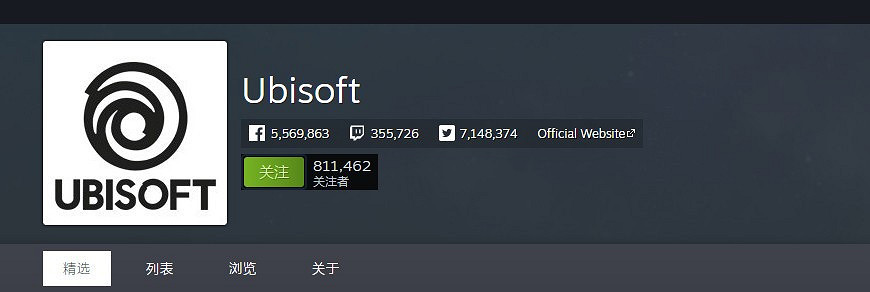 育碧人氣最高!Steam關注度最高的發行商排行榜 育碧人氣最高!Steam關注度最高的發行商排行榜