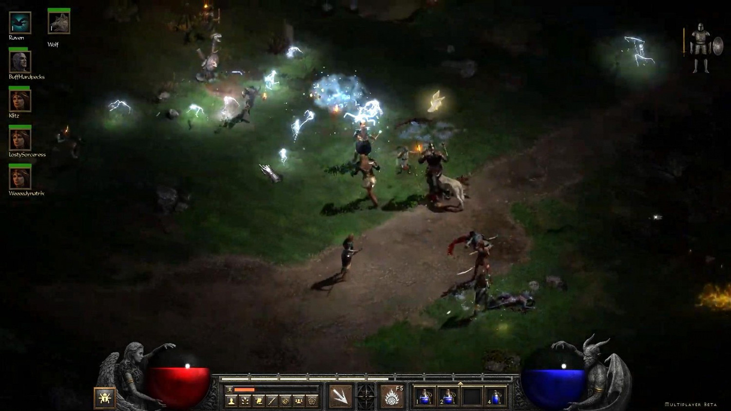 《暗黑破壞神2:重製版》德魯伊11分鐘實機展示 《暗黑破壞神2:重製版》德魯伊11分鐘實機展示