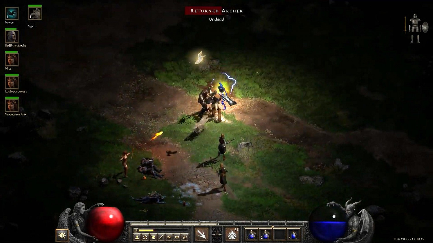 《暗黑破壞神2:重製版》德魯伊11分鐘實機展示 《暗黑破壞神2:重製版》德魯伊11分鐘實機展示