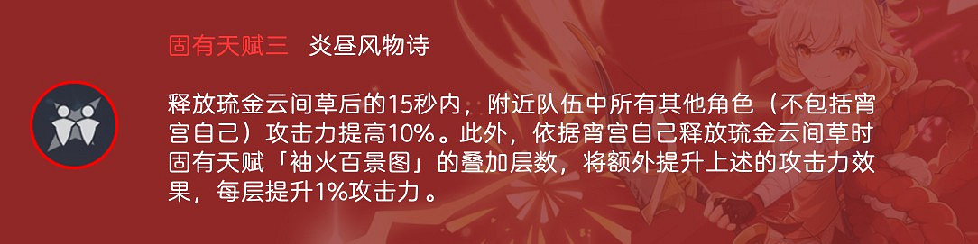 《原神》宵宮技能介紹與出裝、配隊指南