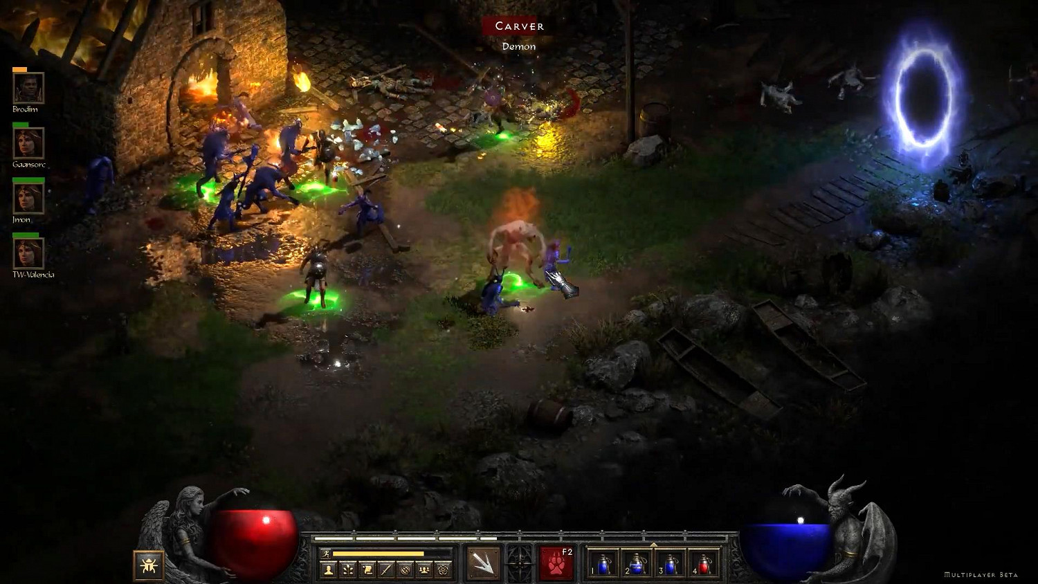 《暗黑破壞神2:重製版》德魯伊11分鐘實機展示 《暗黑破壞神2:重製版》德魯伊11分鐘實機展示