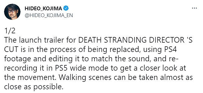 《死亡擱淺》導演剪輯版實機截圖 小島:打造敵人很困難 《死亡擱淺》導演剪輯版實機截圖 小島:打造敵人很困難