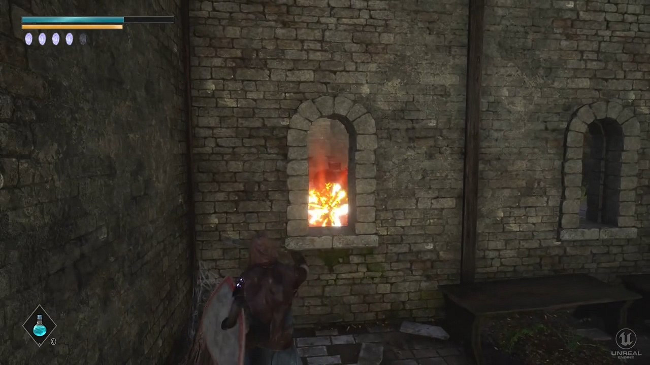 玩家用虛幻4自製《黑暗靈魂》 展示城外不死鎮