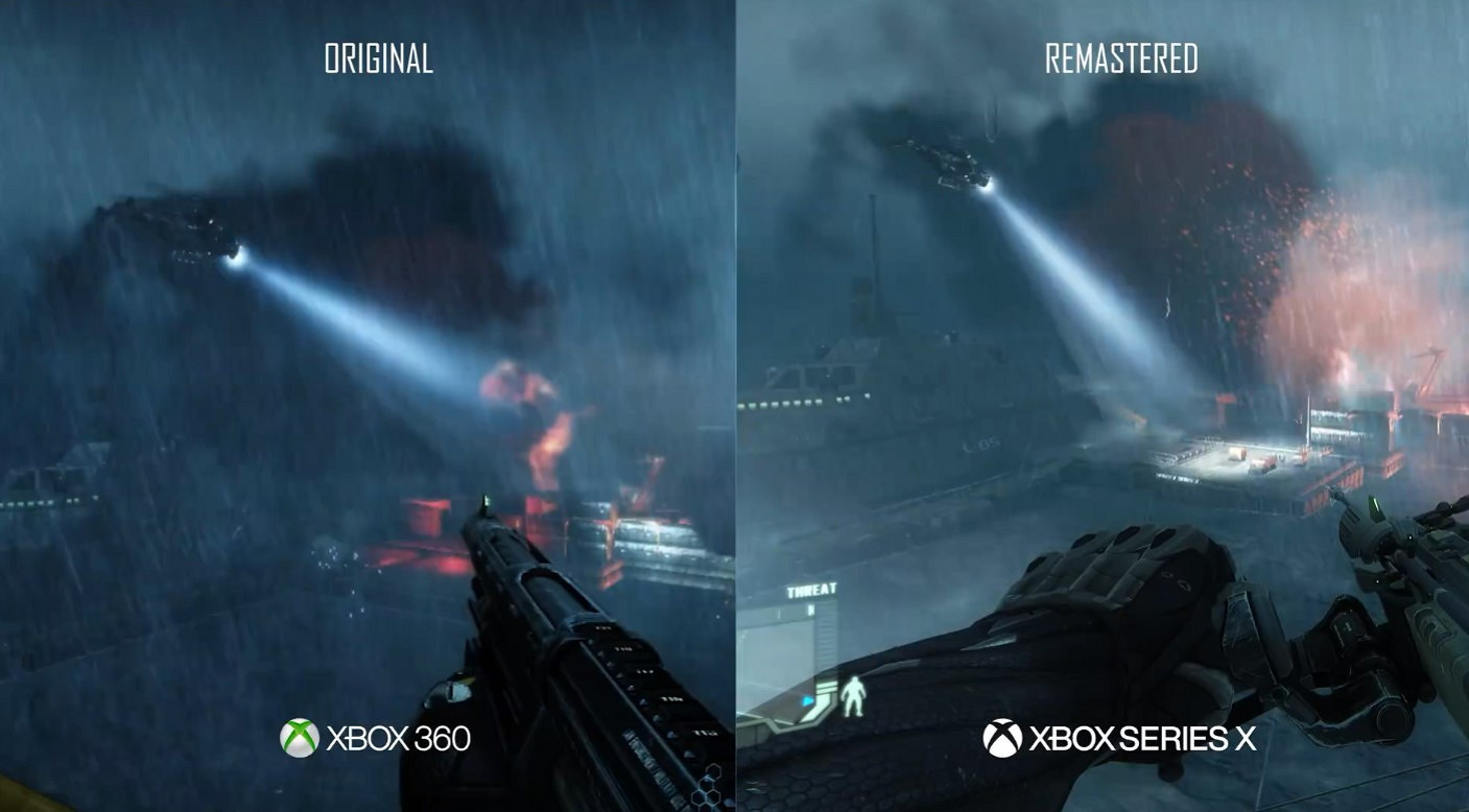 《末日之戰復刻版三部曲》vs Xbox 360原版對比 《末日之戰復刻版三部曲》vs Xbox 360原版對比