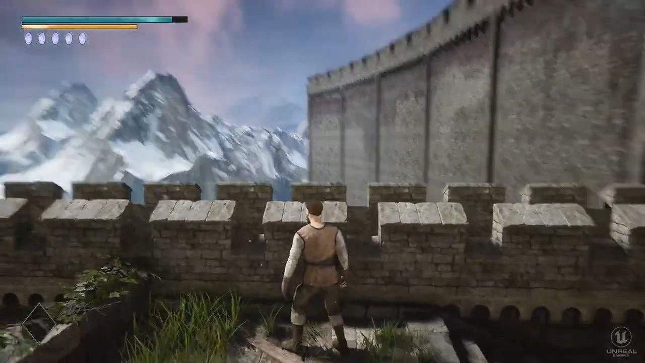 玩家用虛幻4自製《黑暗靈魂》 展示城外不死鎮