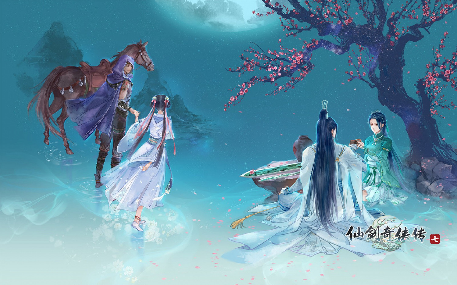 《仙劍奇俠傳7》主角新立繪海報 短裙美女身姿誘人 《仙劍奇俠傳7》主角新立繪海報 短裙美女身姿誘人