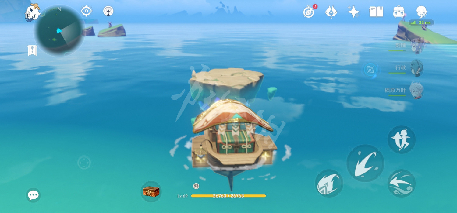 《原神》稻妻左下角小島寶箱拿法分享