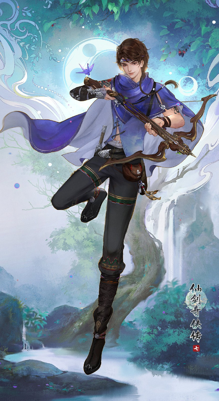 《仙劍奇俠傳7》主角新立繪海報 短裙美女身姿誘人 《仙劍奇俠傳7》主角新立繪海報 短裙美女身姿誘人