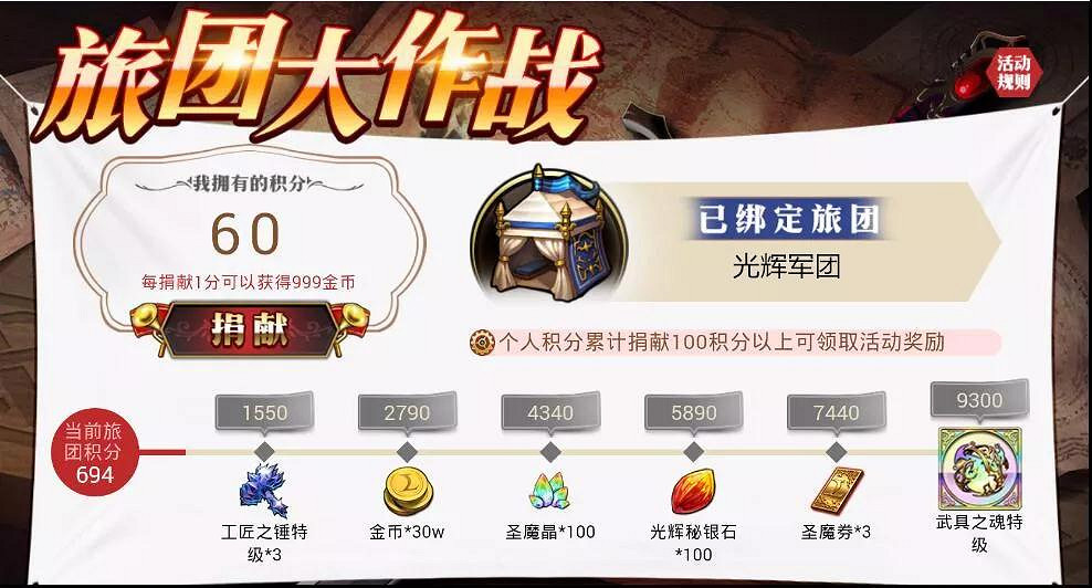 《夢幻模擬戰》旅團大作戰入口進入方法 旅團大作戰時間