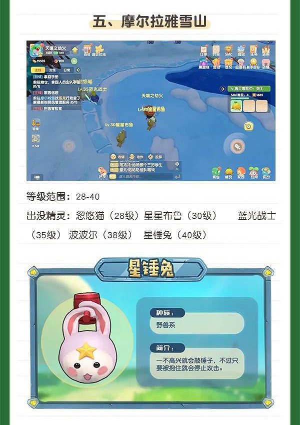 《摩爾莊園》目標全收集精靈出沒地點以及等級整理 《摩爾莊園》目標全收集精靈出沒地點以及等級整理