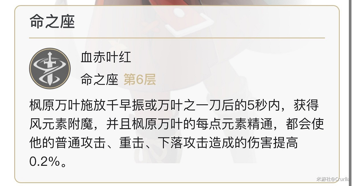 《原神》楓原萬葉出裝與配隊心得