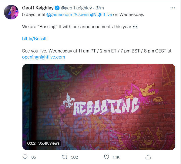 《黑街聖徒》“重啟作”網站上線 8月25日正式公開 《黑街聖徒》“重啟作”網站上線 8月25日正式公開