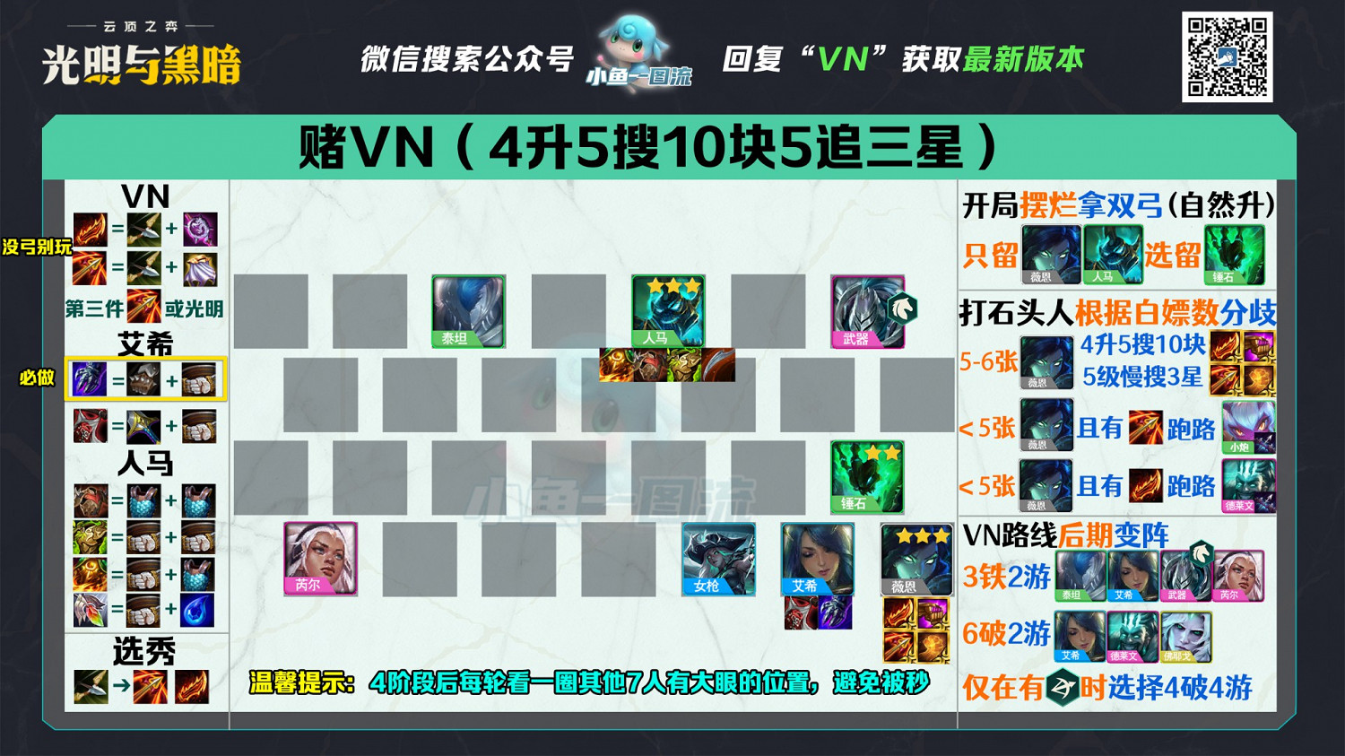 《聯盟戰棋》11.16版本賭薇恩玩法講解 《聯盟戰棋》11.16版本賭薇恩玩法講解