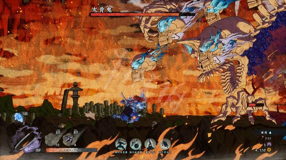 《月風魔傳不朽之月》龍骨鬼boss怎麽打？第一關boss打法技巧