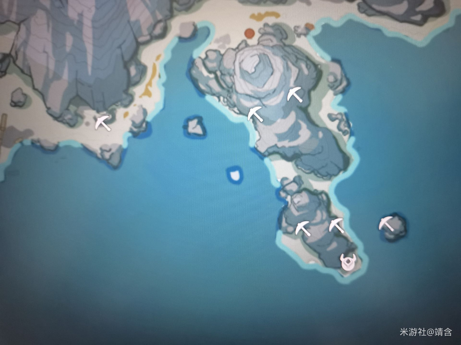 《原神》星銀礦石採集點位圖示
