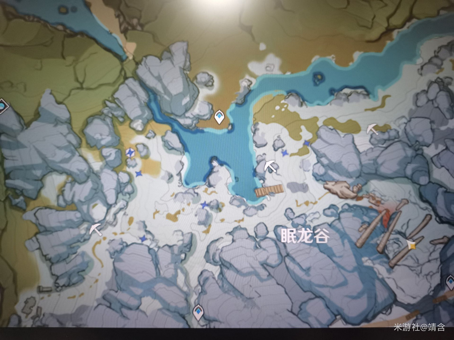 《原神》星銀礦石採集點位圖示