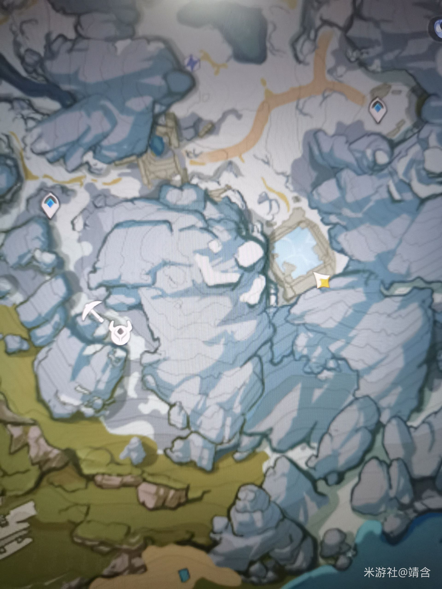 《原神》星銀礦石採集點位圖示