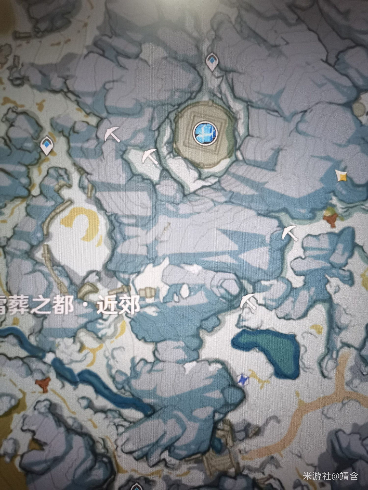 《原神》星銀礦石採集點位圖示