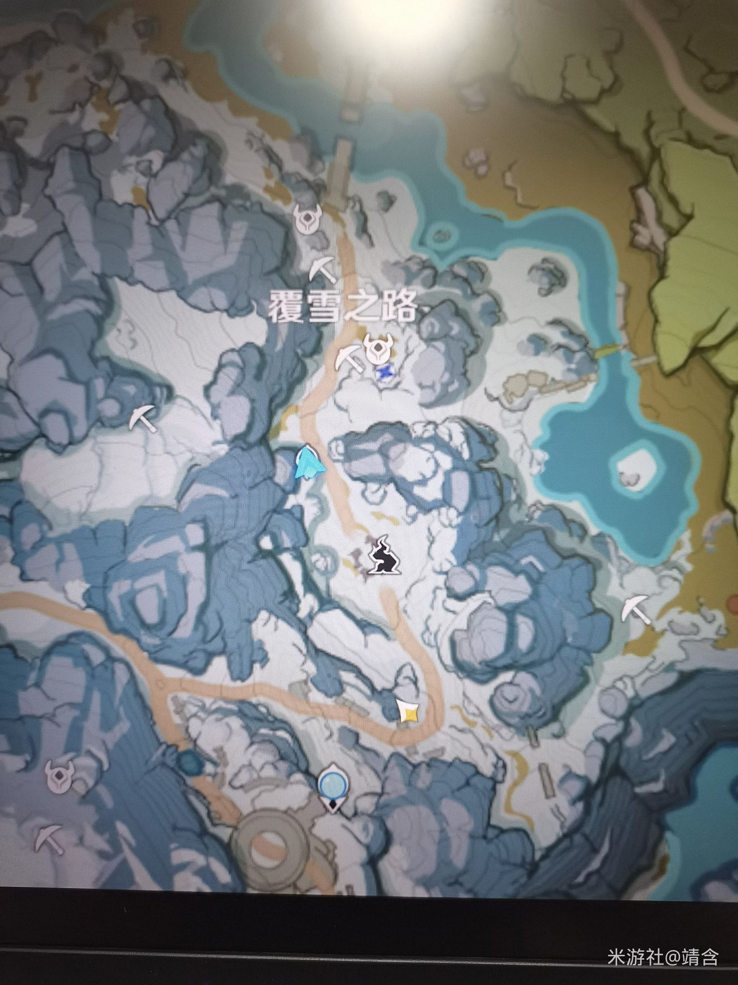 《原神》星銀礦石採集點位圖示