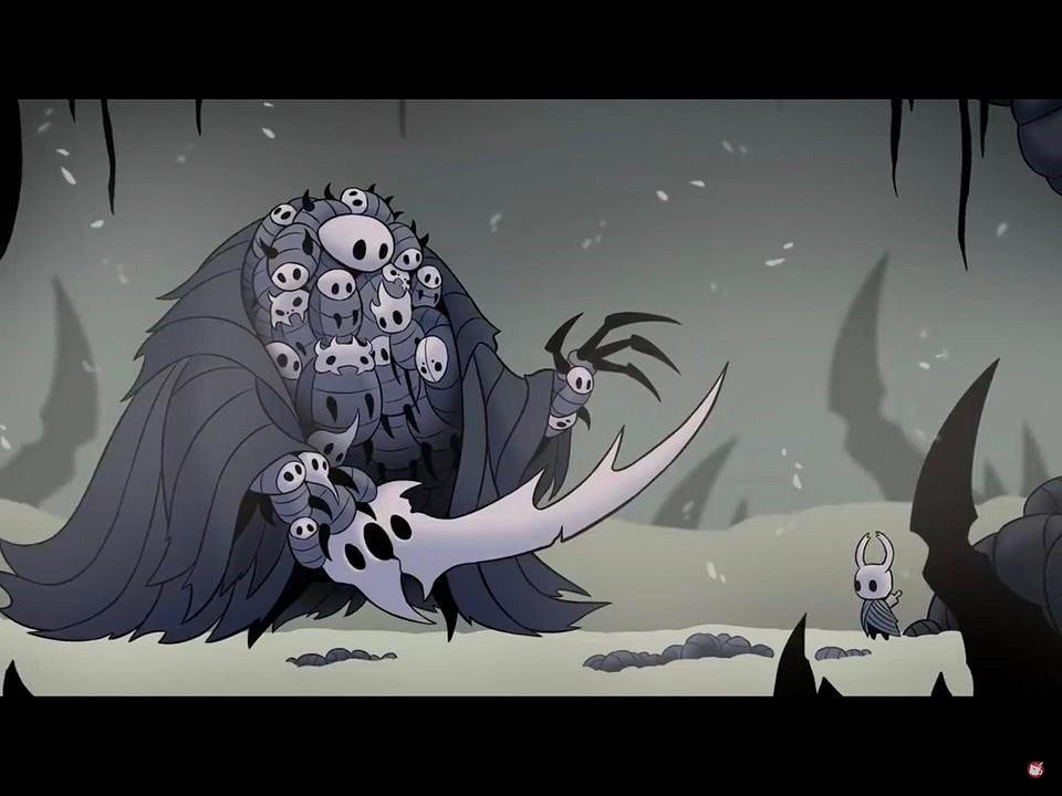 網友創作《黑魂》與《空洞騎士》連動藝術圖 有創意 網友創作《黑魂》與《空洞騎士》連動藝術圖 有創意