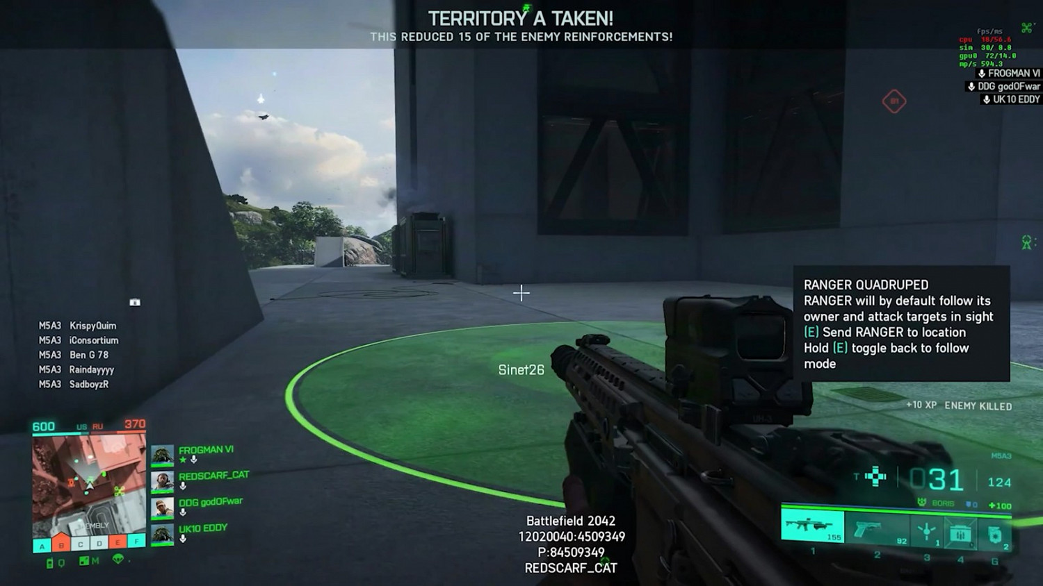 《戰地風雲2042》Alpha封測最新5分鐘展示 《戰地風雲2042》Alpha封測最新5分鐘展示