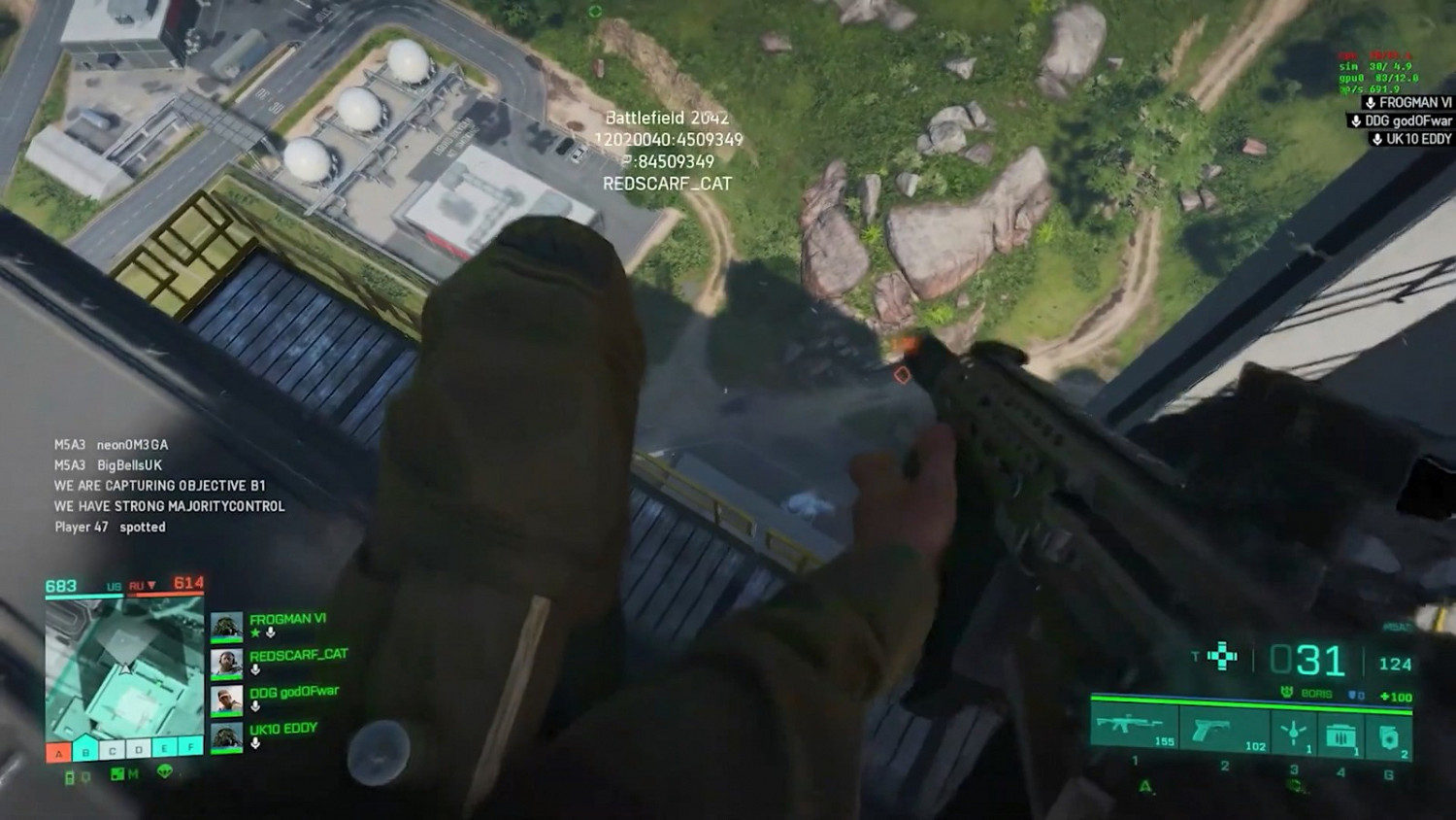 《戰地風雲2042》Alpha封測最新5分鐘展示 《戰地風雲2042》Alpha封測最新5分鐘展示