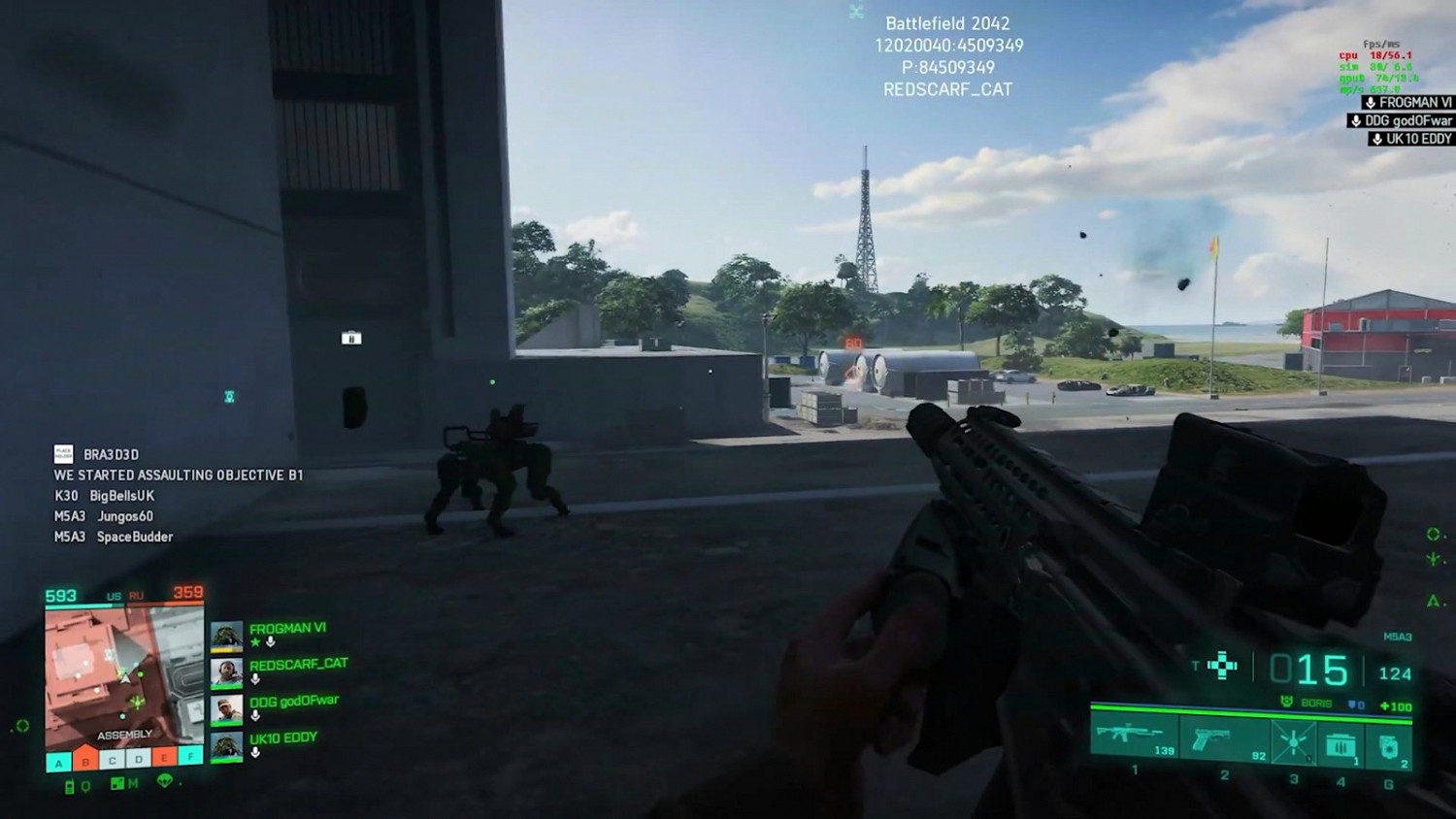 《戰地風雲2042》Alpha封測最新5分鐘展示 《戰地風雲2042》Alpha封測最新5分鐘展示