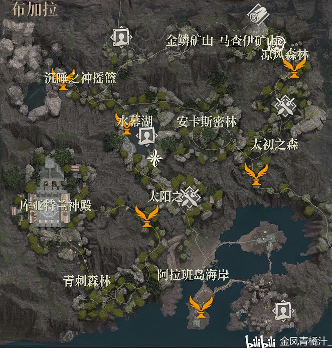 《神祐釋放》各地區任務地點一覽 《神祐釋放》各地區任務地點一覽