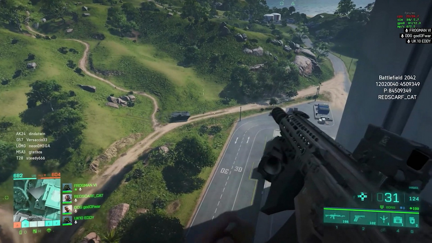 《戰地風雲2042》Alpha封測最新5分鐘展示 《戰地風雲2042》Alpha封測最新5分鐘展示