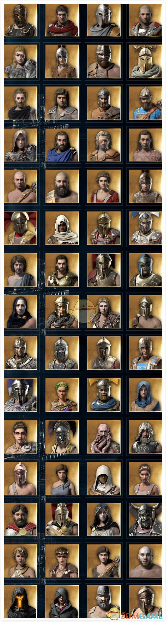 《刺客教條:奧德賽》全船員頭像一覽 《刺客教條:奧德賽》全船員頭像一覽