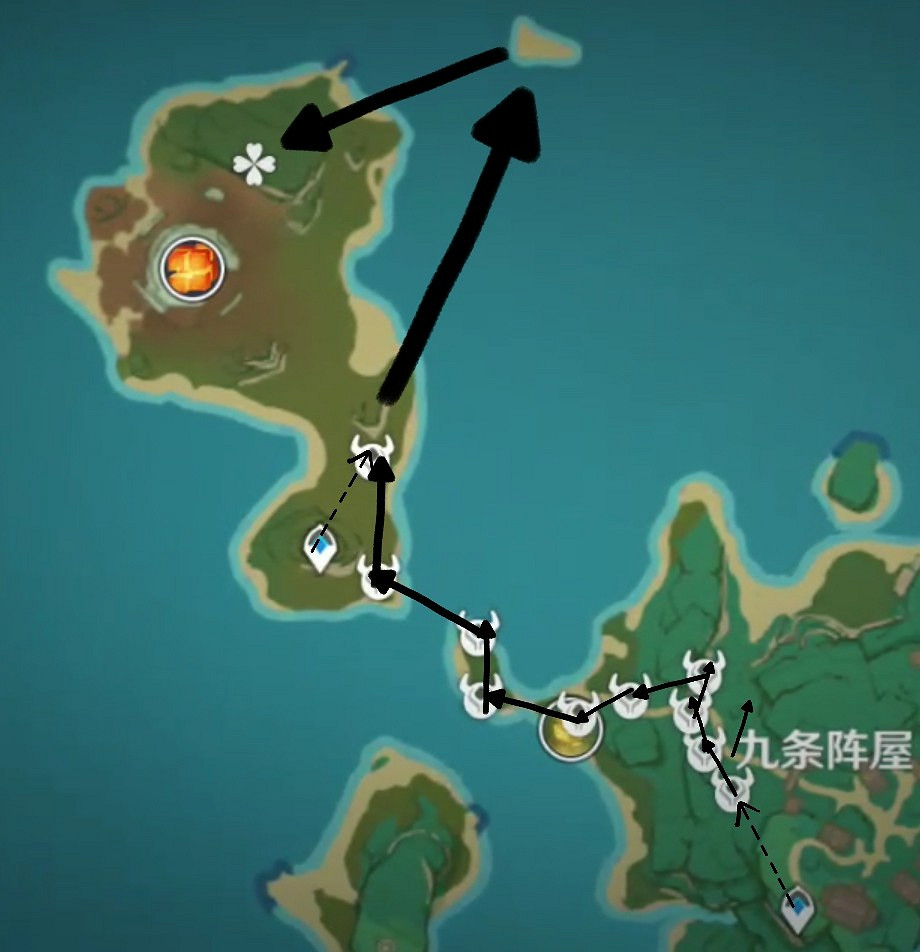 《原神》血斛高效採集地點及路線 《原神》血斛高效採集地點及路線