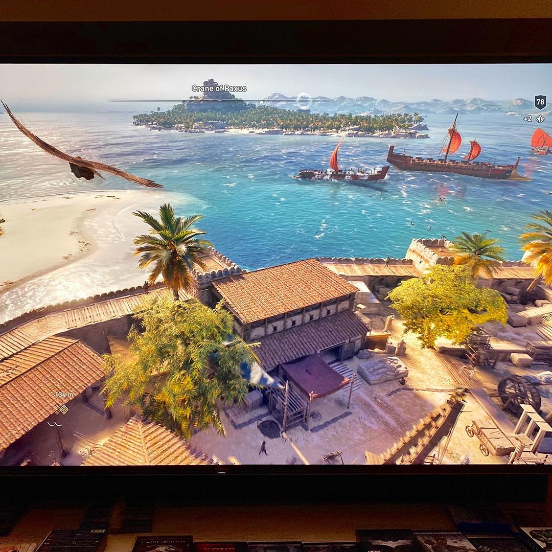 溫子仁ins曬遊戲生活 重遊《刺客教條:奧德賽》 溫子仁ins曬遊戲生活 重遊《刺客教條:奧德賽》