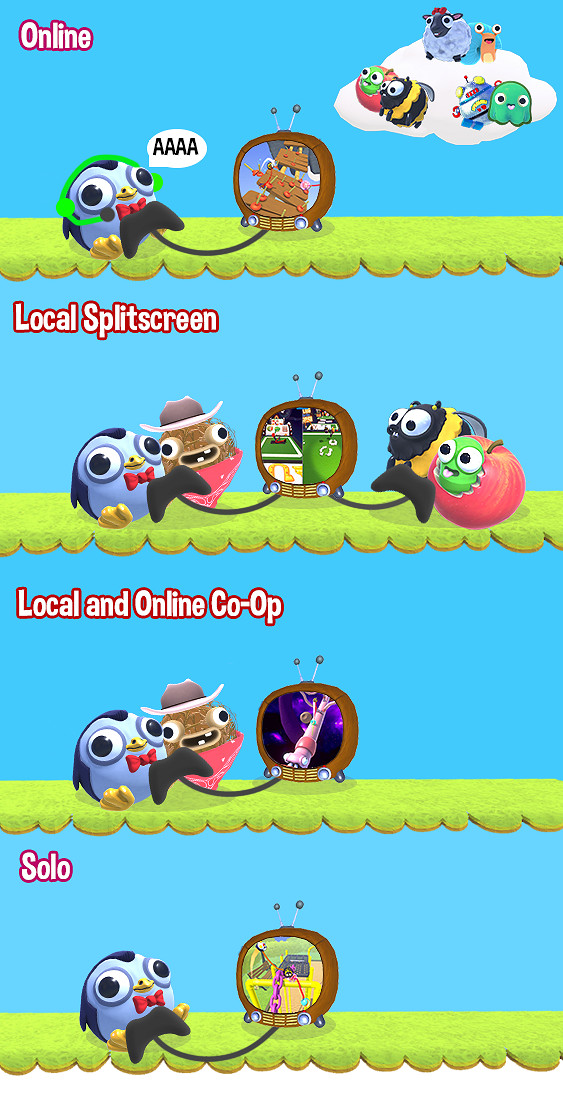 合作版糖豆人《終極拉扯》今日Steam正式發售 僅售40元