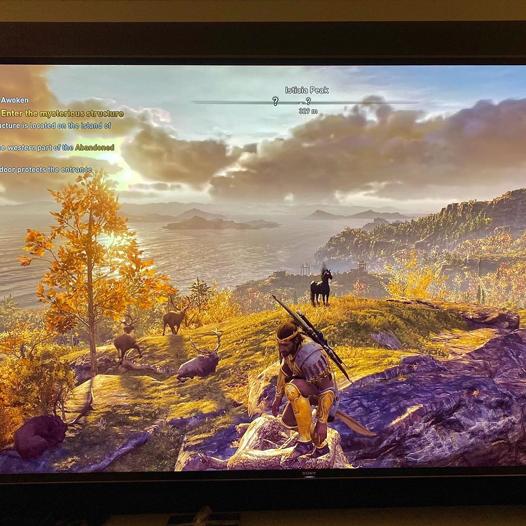 溫子仁ins曬遊戲生活 重遊《刺客教條:奧德賽》 溫子仁ins曬遊戲生活 重遊《刺客教條:奧德賽》