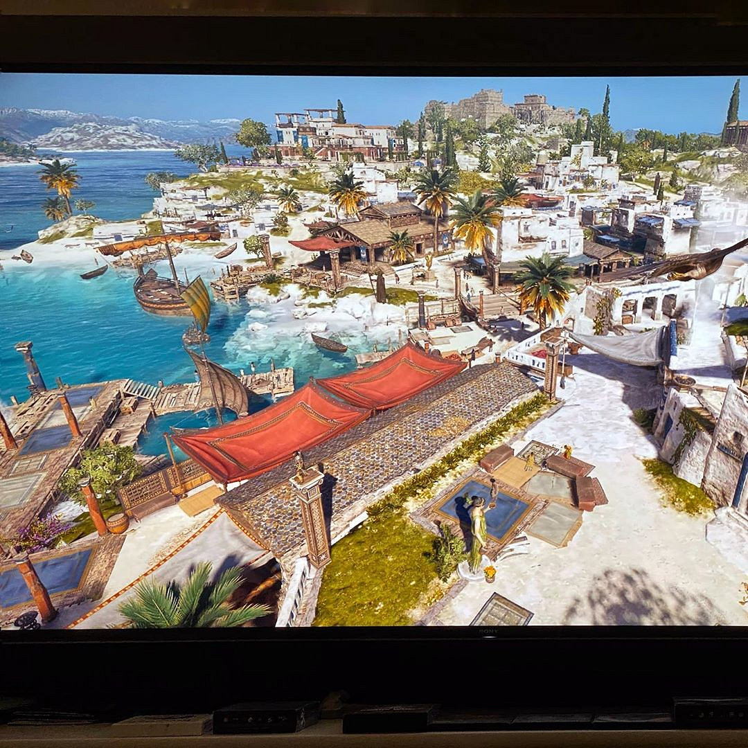 溫子仁ins曬遊戲生活 重遊《刺客教條:奧德賽》 溫子仁ins曬遊戲生活 重遊《刺客教條:奧德賽》