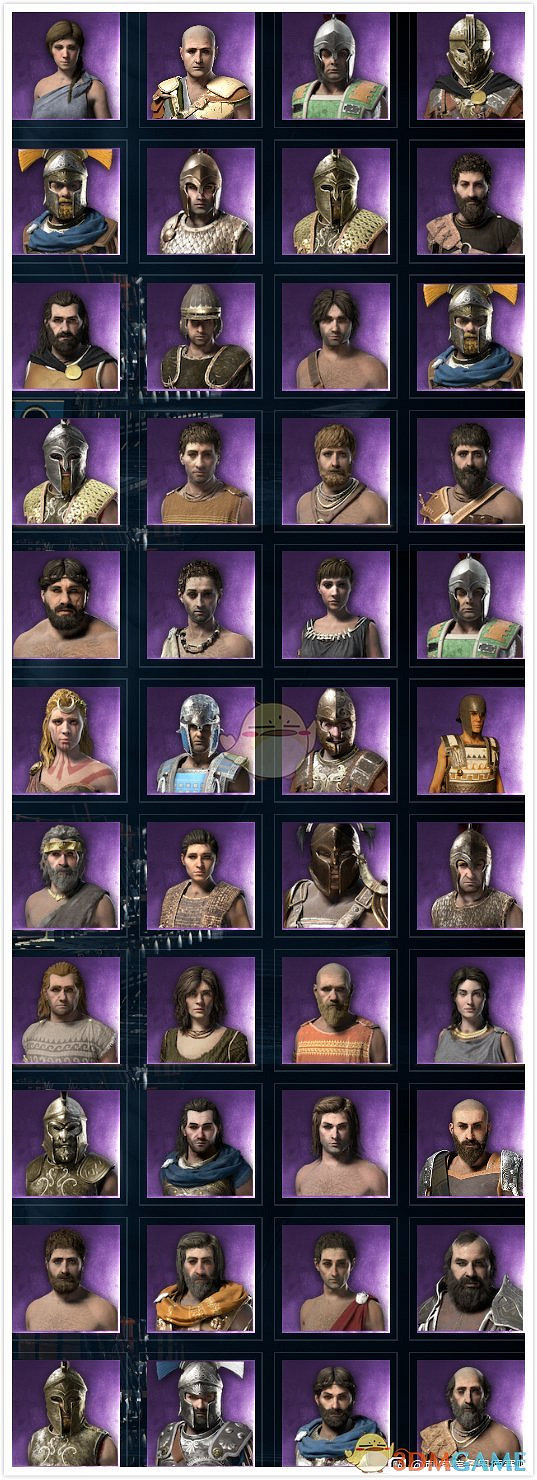 《刺客教條:奧德賽》全船員頭像一覽 《刺客教條:奧德賽》全船員頭像一覽