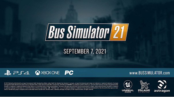 2021!史上最豐富的巴士駕駛體驗,熱門遊戲系列《巴士模擬21》將於2021年9月7日推出! 2021!史上最豐富的巴士駕駛體驗,熱門遊戲系列《巴士模擬21》將於2021年9月7日推出!